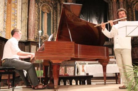 Récital flûte piano à Monestiès avec Vincent Grapp